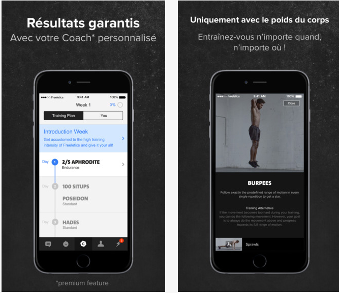 Freeletics coach sportif sport