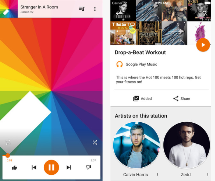 Google Play Music musique streaming