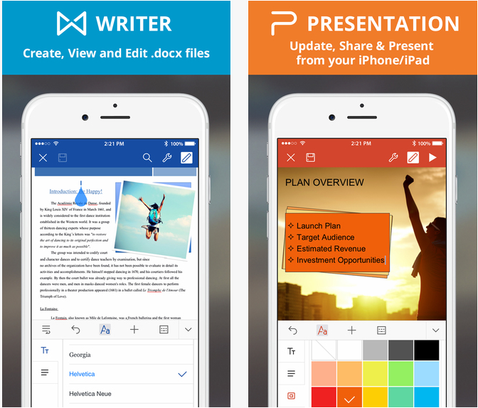 WPS Office word excel mobile gratuit iphone