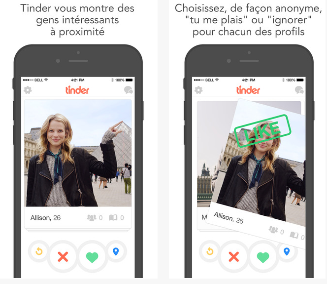 Tinder rencontre géolocalisation