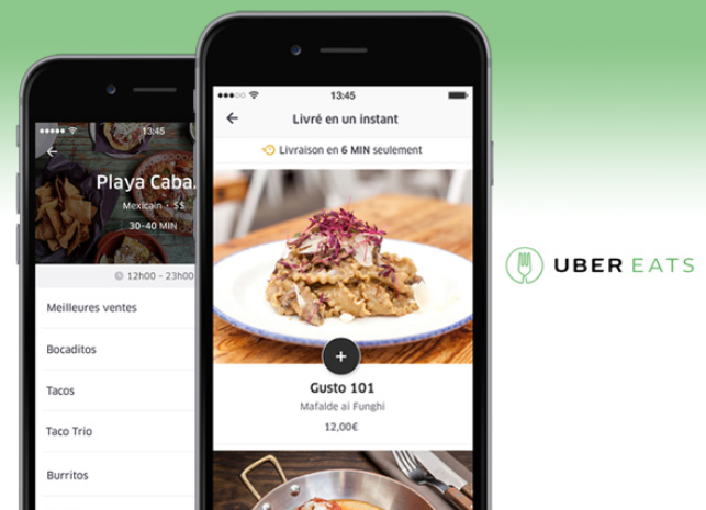 UberEATS commander cuisine fine restaurant