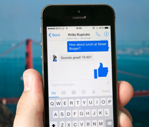 Facebook Messenger appli iphone