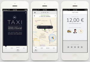Uber application