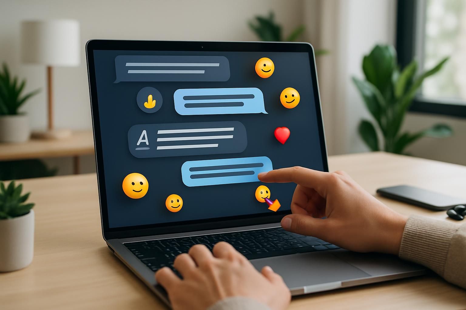 apprenez à utiliser facilement les effets de texte, la mise en forme et les réactions emoji dans messages pour enrichir vos conversations et exprimer vos émotions.
