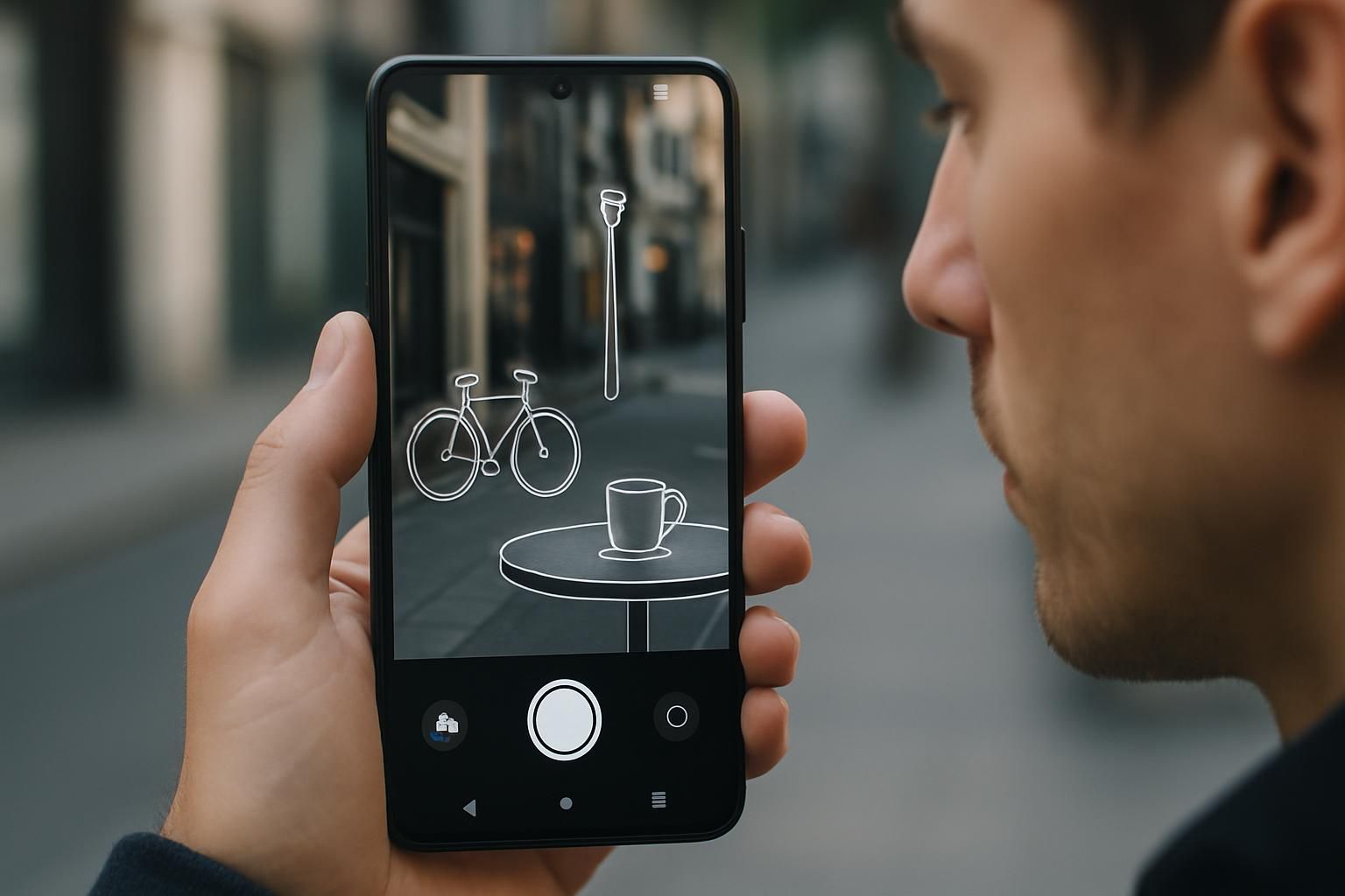 découvrez la nouvelle application appareil photo android de google, capable de reconnaître automatiquement les objets pour une expérience photo améliorée et interactive.
