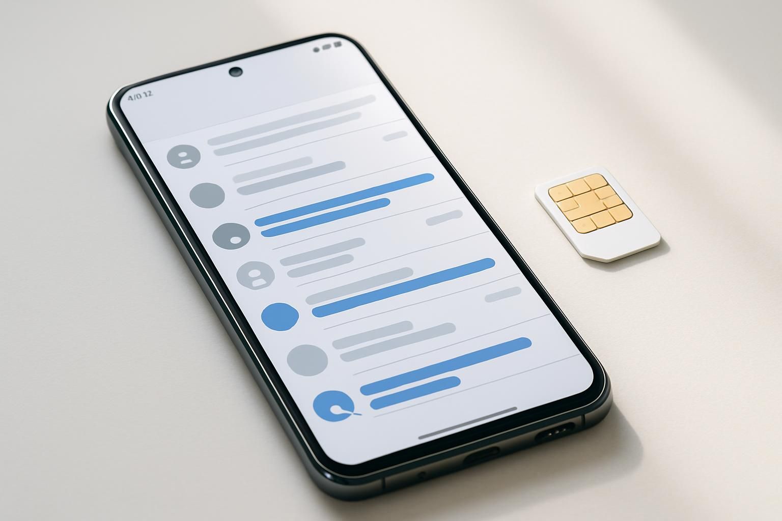 découvrez la nouvelle version de l'application messenger de google qui vous permet désormais de consulter facilement les messages stockés sur votre carte sim pour une gestion optimisée de vos sms.