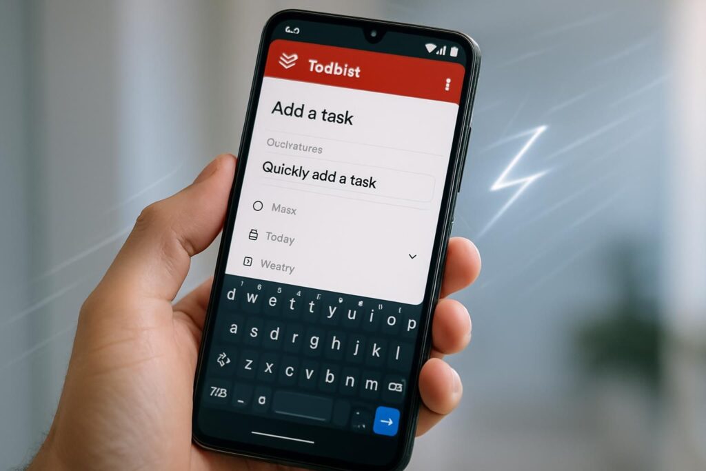 découvrez les nouveautés de l'application todoist pour android : ajout rapide amélioré, support complet du clavier et performances optimisées pour une meilleure gestion de vos tâches.