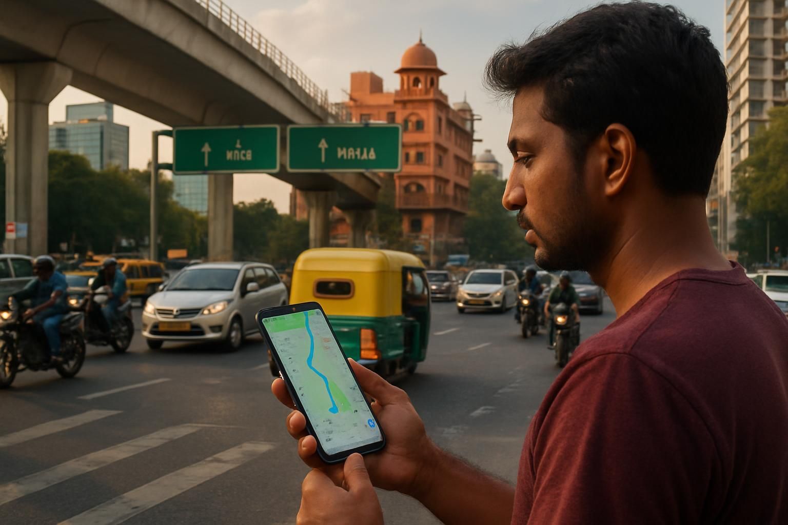 découvrez l'extension des alertes trafic de google maps, désormais disponibles en inde pour une meilleure gestion de vos déplacements.