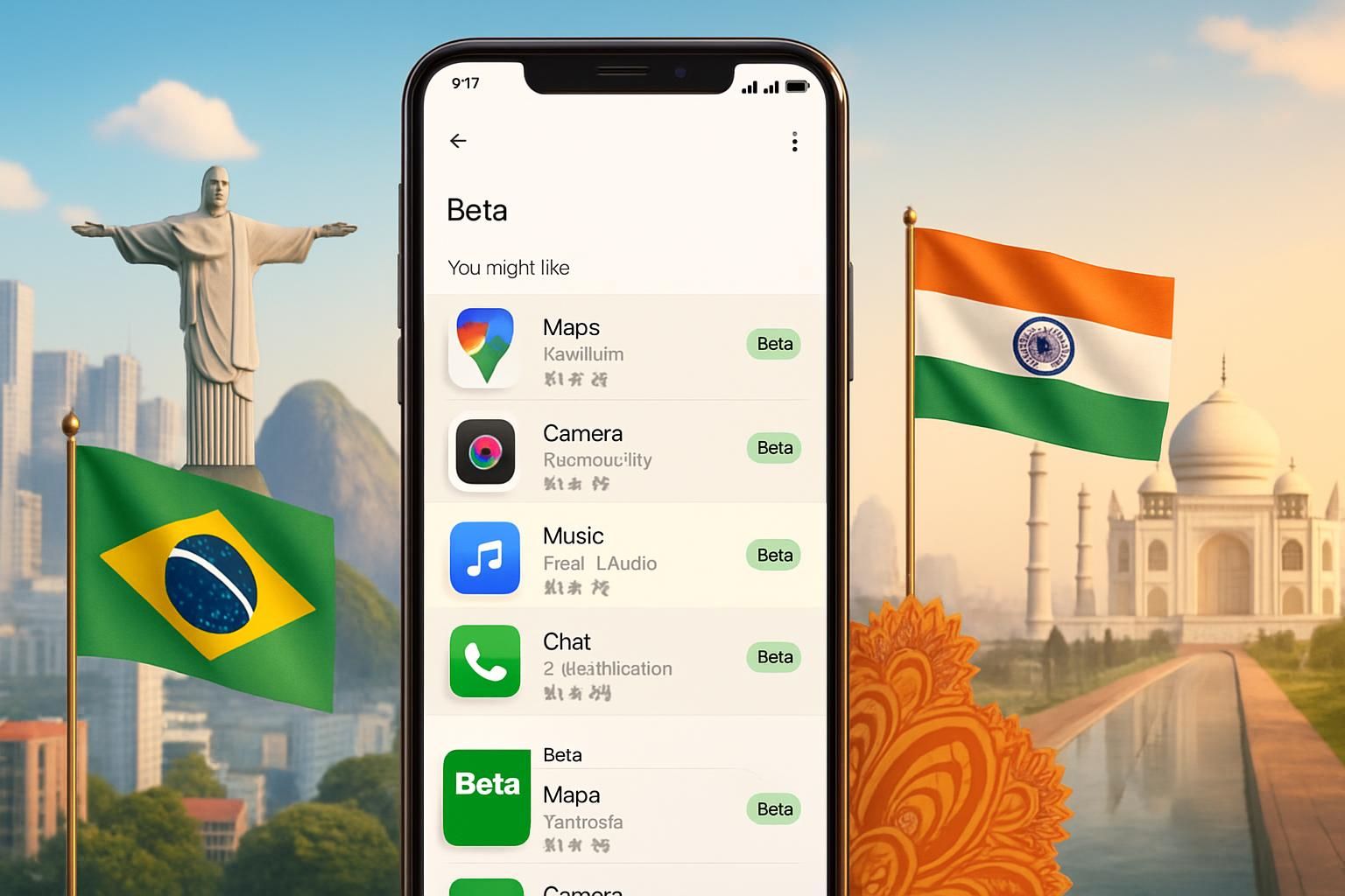 découvrez les nouvelles fonctionnalités du play store : versions bêta désormais visibles dans les résultats de recherche, suggestions localisées pour le brésil et l'inde, et bien plus encore pour enrichir votre expérience utilisateur.