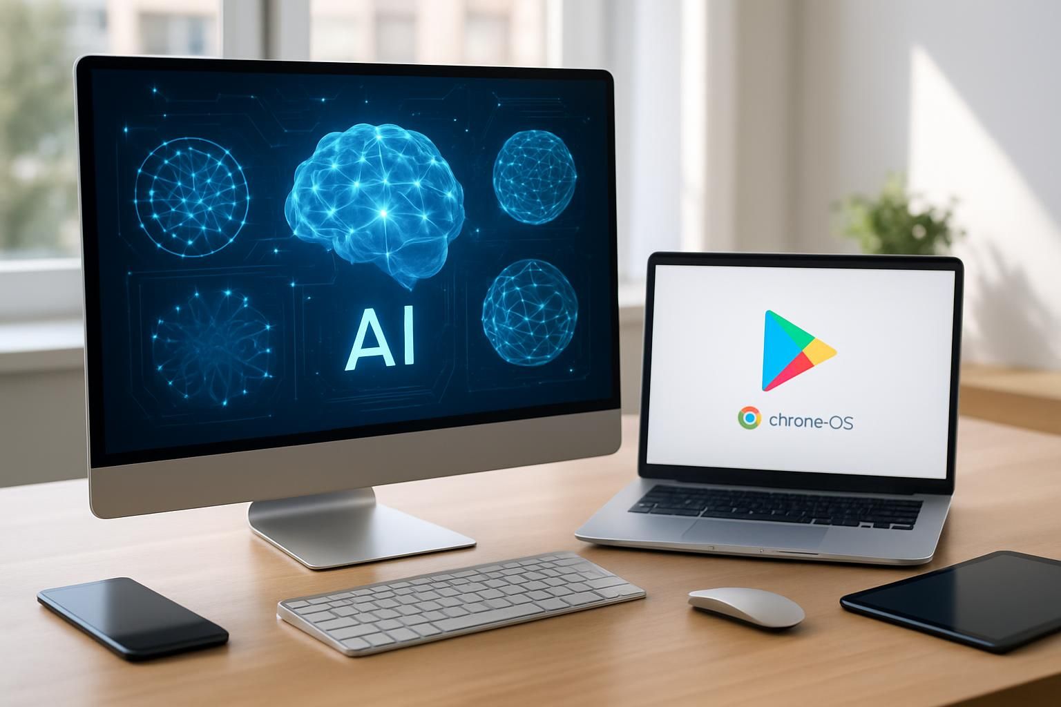 découvrez comment l'ia façonne l'avenir de google et pourquoi l'intégration du play store sur chrome os représente un changement décisif dès aujourd'hui.