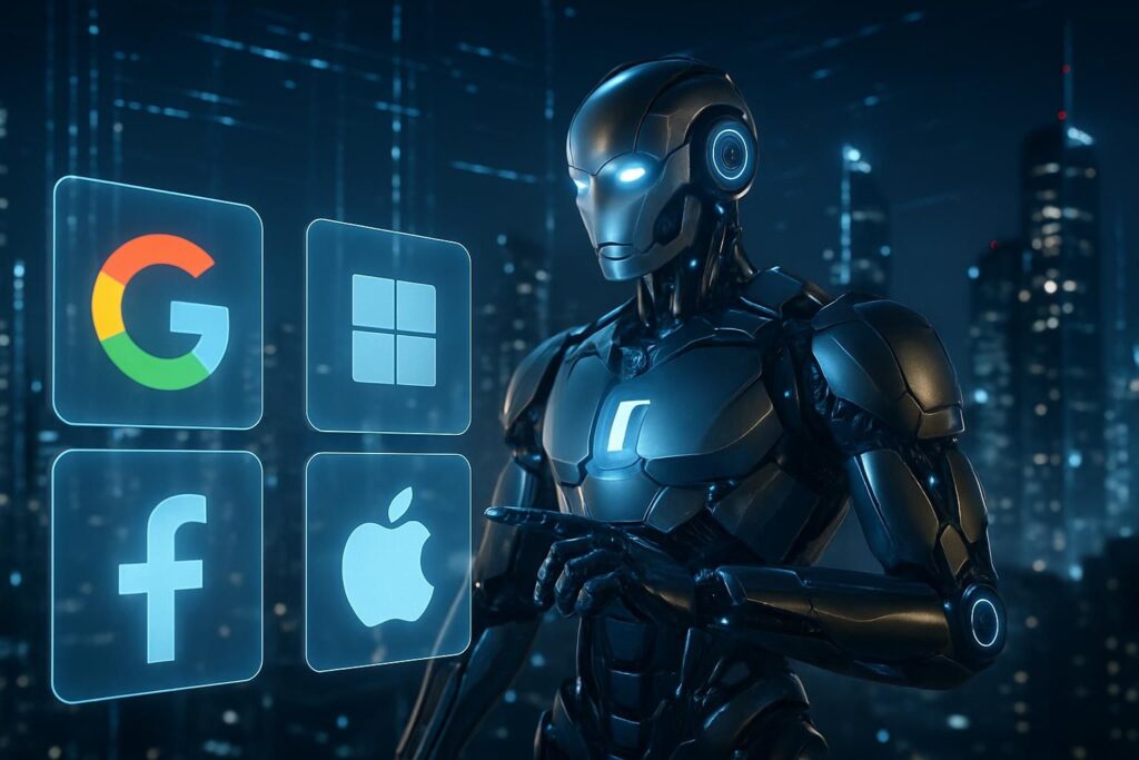 découvrez pourquoi google doit élaborer une stratégie intelligente pour faire face à microsoft, facebook et apple, alors que les bots redéfinissent l'avenir de la technologie.