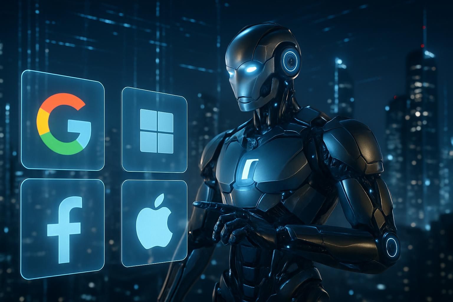 découvrez pourquoi google doit élaborer une stratégie intelligente pour faire face à microsoft, facebook et apple, alors que les bots redéfinissent l'avenir de la technologie.