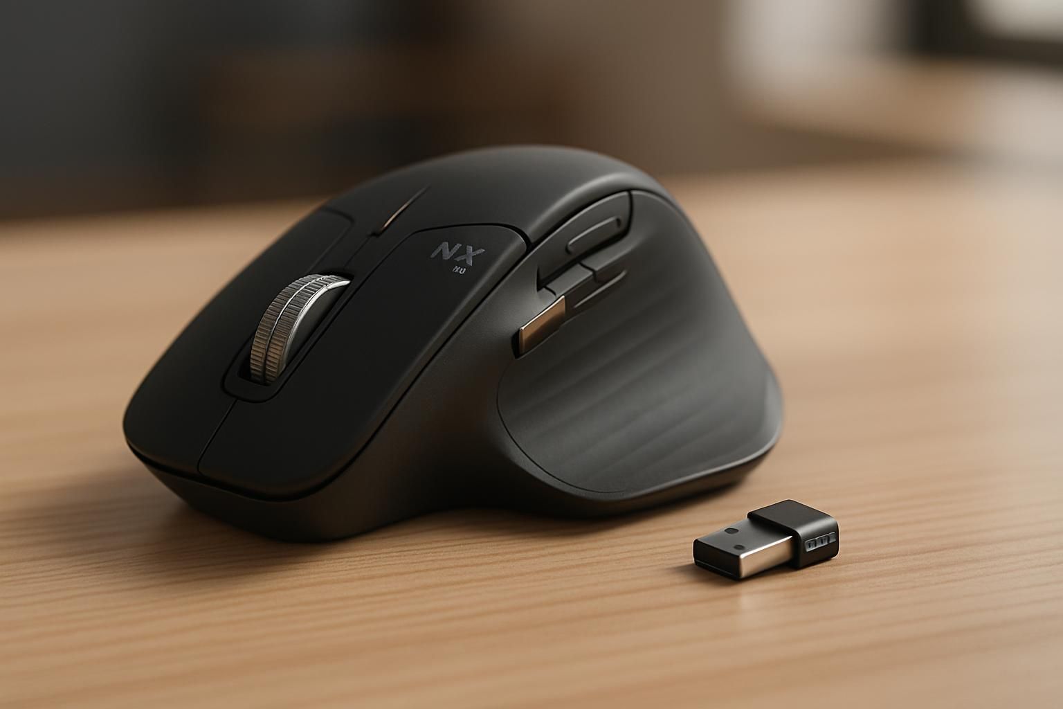 découvrez le logitech mx master 4, une souris innovante avec retour haptique, bague d’actions personnalisables et récepteur usb-c bolt pour une connexion rapide et fiable.